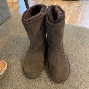 Brown boots ladies 7